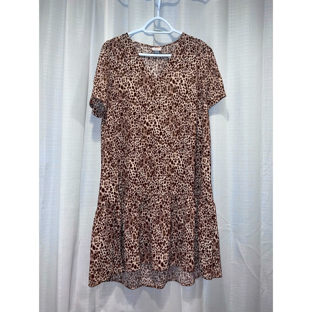 Leopard print dress